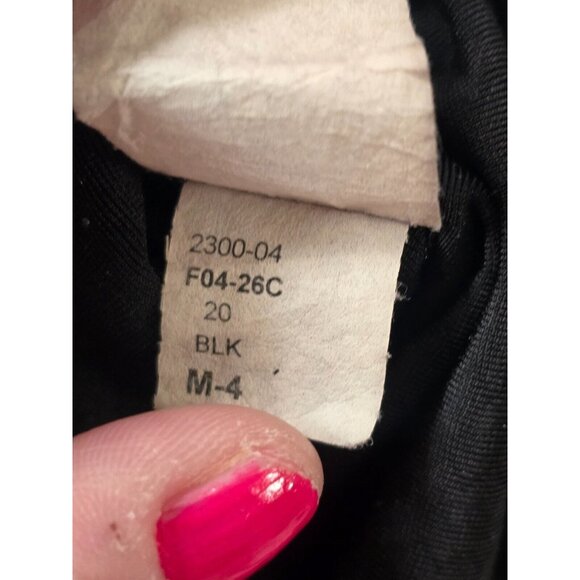 Sno Skins Velvet Turtleneck Long Sleeve Top Medium Black - Picture 8 of 10